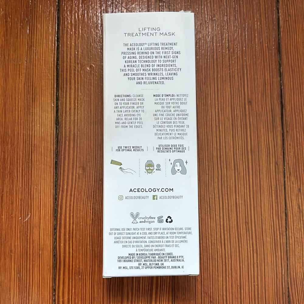 ACEOLOGY Lifting Face Mask - Picture 4 of 5